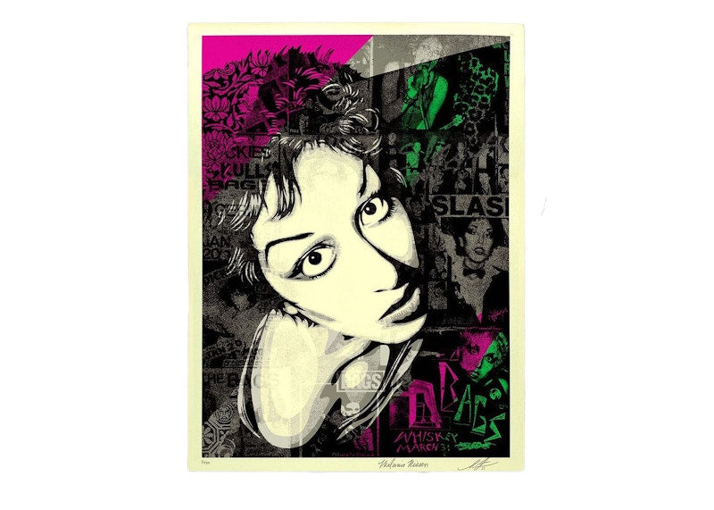 Shepard Fairey x Melanie Nissen Alice Bag Print (Signed, Edition of 550)