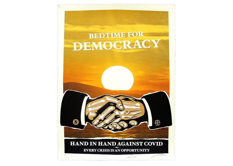 Shepard Fairey x NoName Bedtime For Democracy Print (Signed Edition of 50)