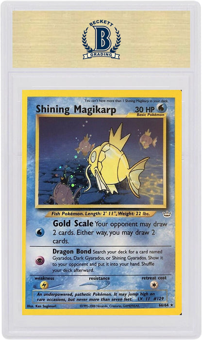 Shining Magikarp 2001 Pokemon TCG Neo Revelation Holo #66 (PSA or BGS Graded)