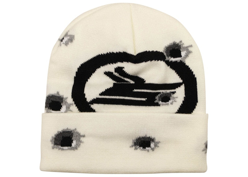 Sicko Bulletproof Beanie White/Black