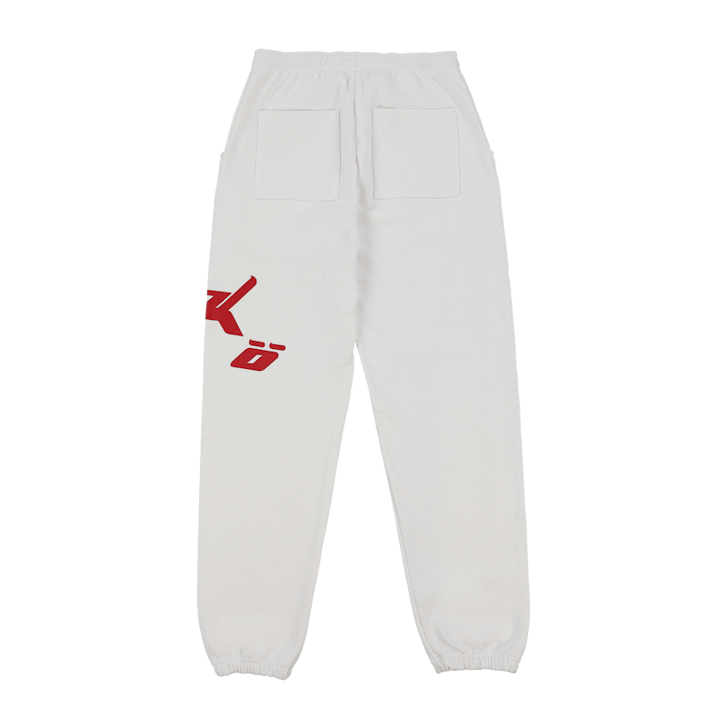 Sicko Pain Sweatpants White