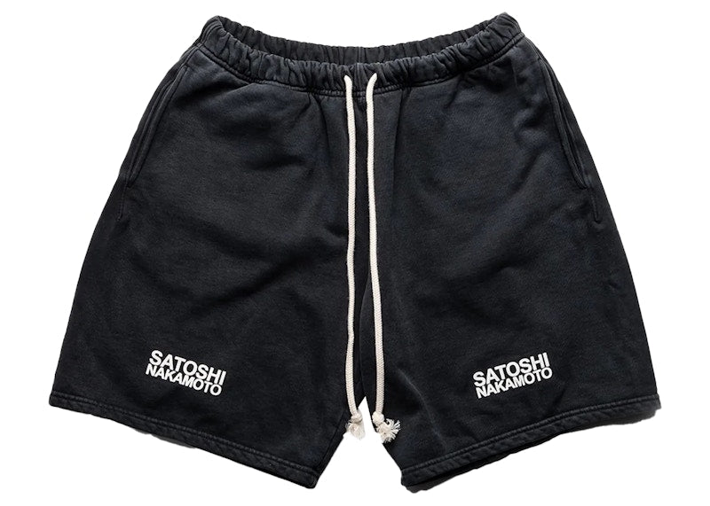 Sicko x Satoshi Nakamoto Enduro Shorts Vintage Black