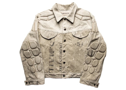 Sicko x Satoshi Nakamoto Military Jacket Ivory