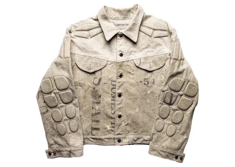 Sicko x Satoshi Nakamoto Military Jacket Ivory
