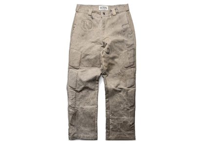 Sicko x Satoshi Nakamoto Nakamoto Messenger Pants Brown