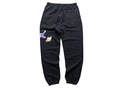 Sicko x Satoshi Nakamoto Studded Gradient Sweatpant Black