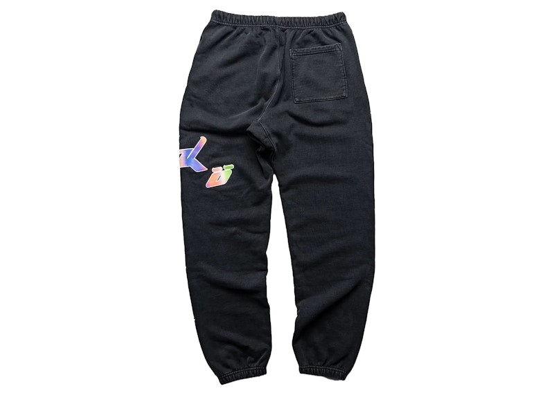 Sicko x Satoshi Nakamoto Studded Gradient Sweatpant Black