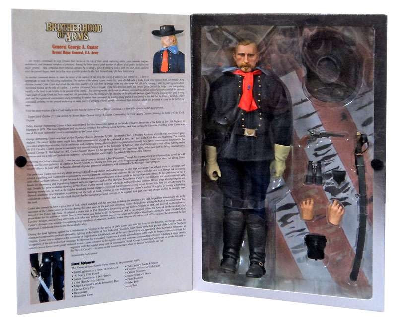 Sideshow Collectibles Brotherhood of Arms Legendary Icons American Civil War General George A. Custer Deluxe Action Figure