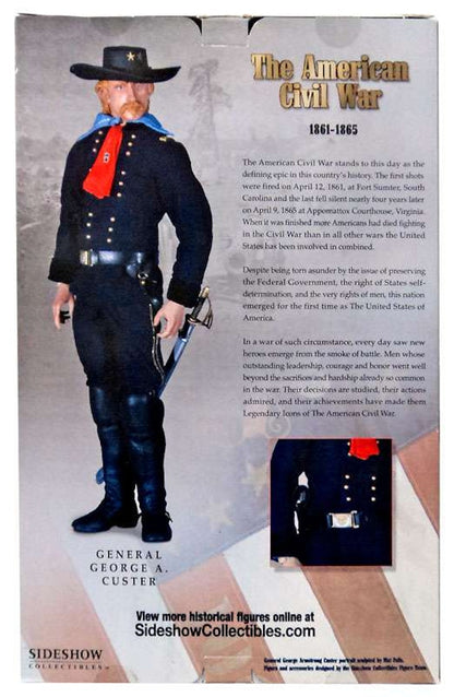 Sideshow Collectibles Brotherhood of Arms Legendary Icons American Civil War General George A. Custer Deluxe Action Figure