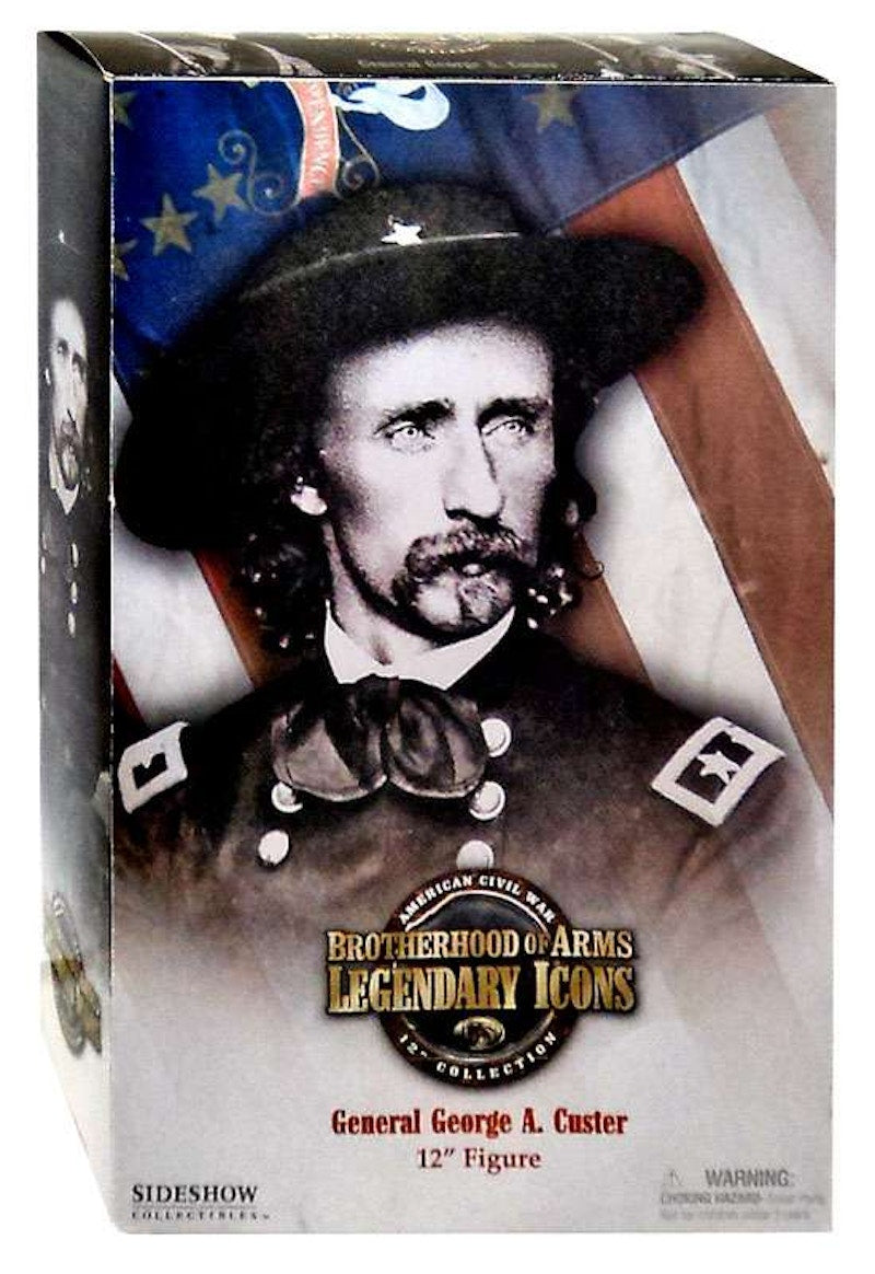 Sideshow Collectibles Brotherhood of Arms Legendary Icons American Civil War General George A. Custer Deluxe Action Figure