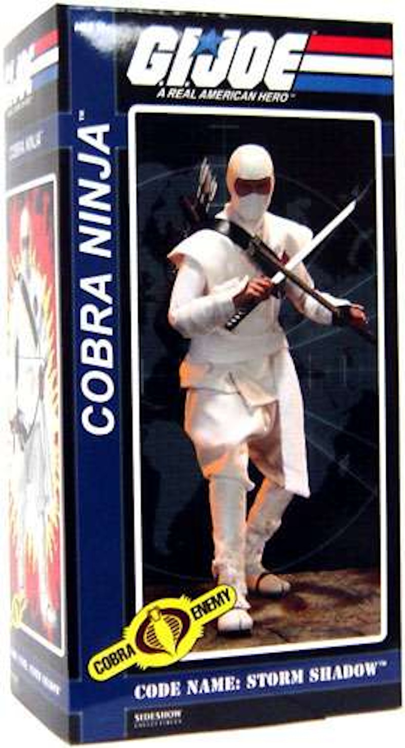 Sideshow Collectibles GI Joe Cobra Enemy Storm Shadow Cobra Ninja Collectible Figure