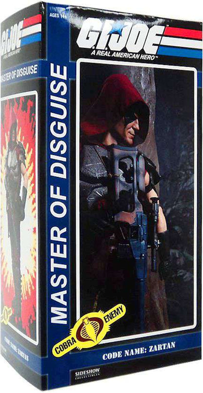 Sideshow Collectibles GI Joe Cobra Enemy Zartan Master of Disuise Collectible Figure