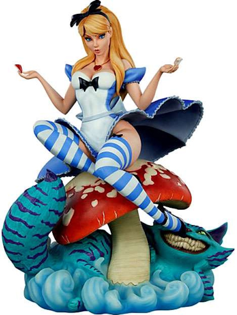 Sideshow Collectibles J. Scott Campbell Fairytale Fantasies Collection Alice in Wonderland Statue