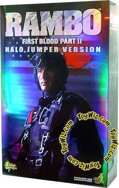 Sideshow Collectibles Rambo First Blood Part II Rambo Halo Jumper Action Figure