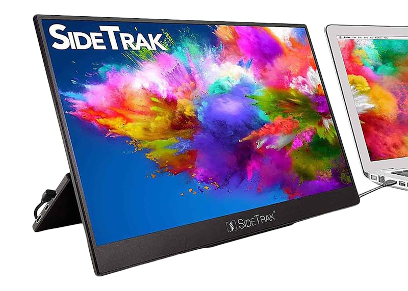 Sidetrak Freestanding 15.8 Inch Portable Monitor STFRHD16BL Black