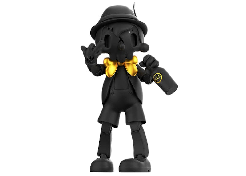 Skulltoons The Pino Yolo Figure Black Gold