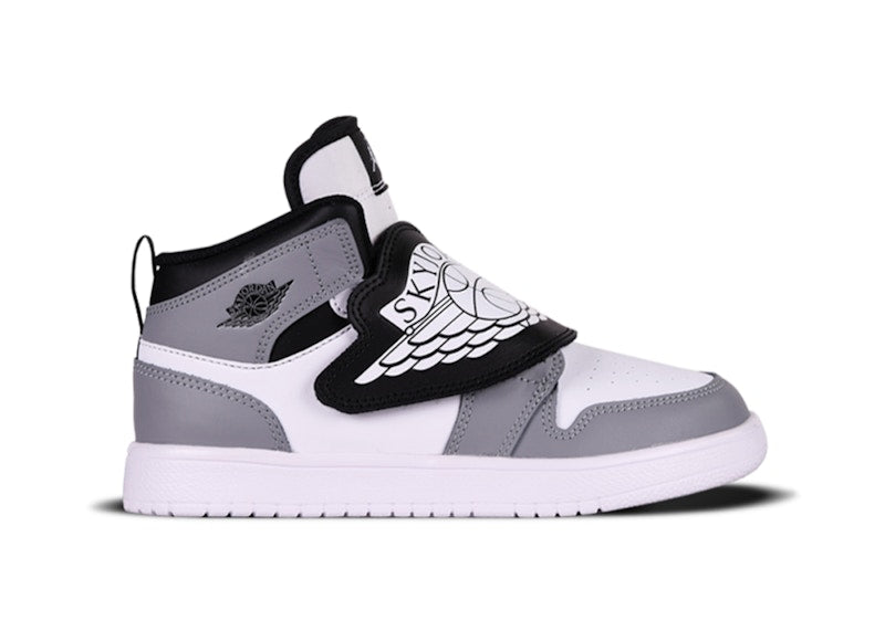 Sky Jordan 1 White Black Particle Grey (PS)