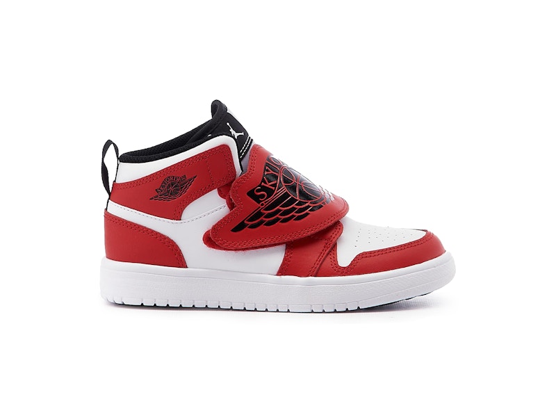 Sky Jordan 1 White Black University Red (PS)