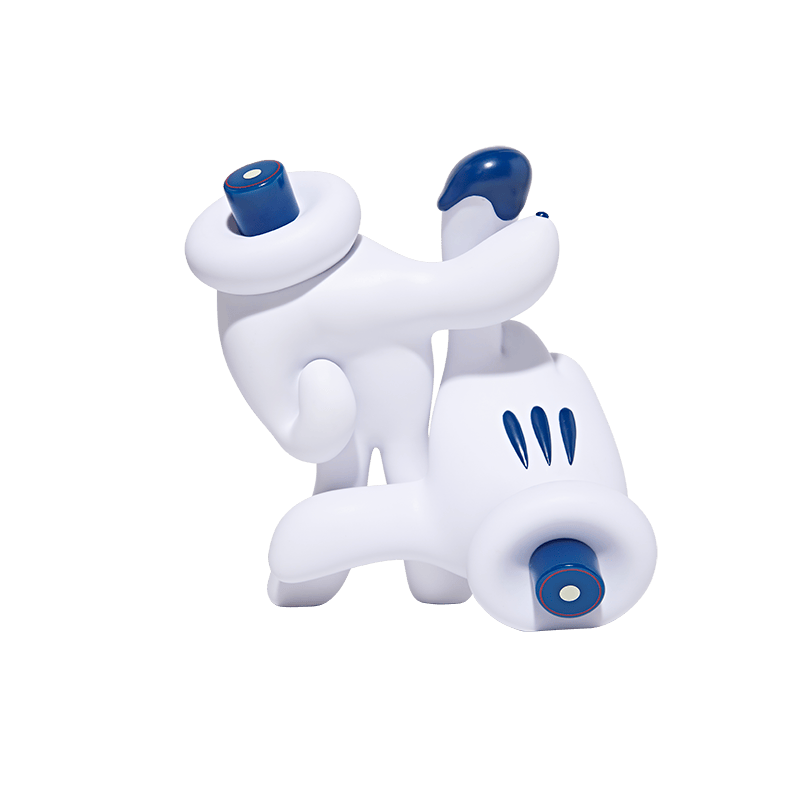 Slick OG LA Hands Vinyl Figure White/Blue