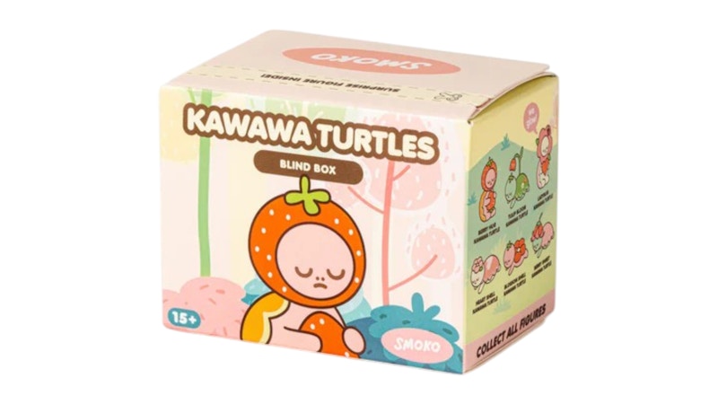 Smoko Kawawa Turtles Blind Box Figure Single Blind Box