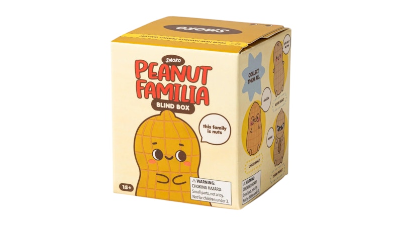 Smoko Peanut Familia Blind Box Figure Single Blind Box