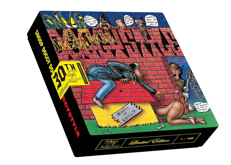 Snoop Dogg Doggystyle 4/20 Limited Edition LP Vinyl Boxset (Edition of 420) White Smoke