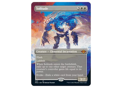 Solitude (Borderless) Magic: The Gathering TCG Modern Horizons 2 Mythic #307 (Ungraded)