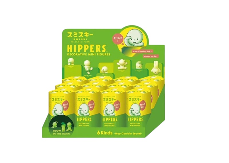 Smiski Hippers Decorative Sealed Case (12 Blind Box)