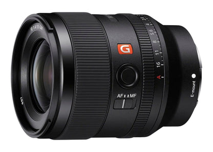 Sony FE 35mm F1.4 GM G Master Full Frame Wide Angle E-Mount Lens SEL35F14GM