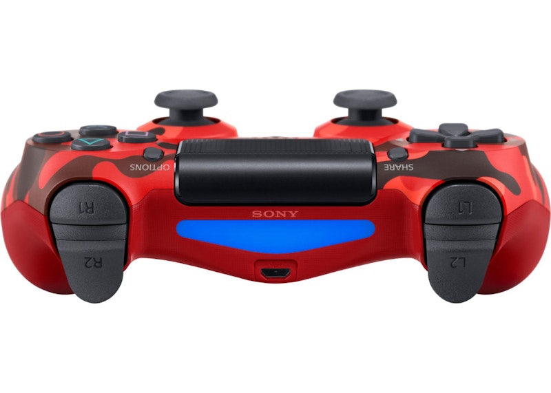 Sony PS4 DualShock4 Wireless Controller Red Camouflage