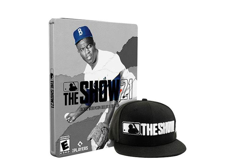 Sony PS4 MLB The Show 21 Jackie Robinson Deluxe Edition Video Game Bundle