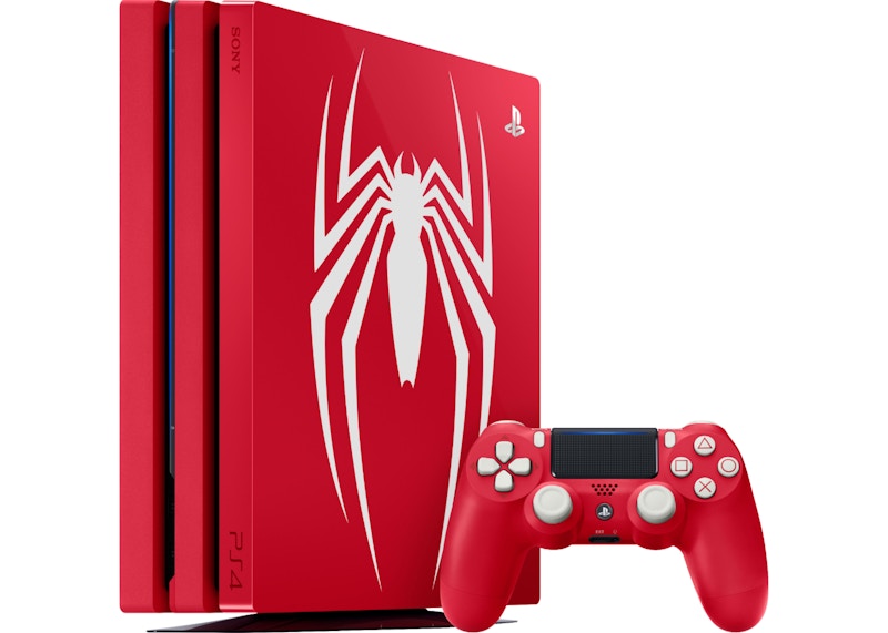 Sony PS4 PlayStation 4 Marvel Spiderman Limited Edition 3003194 Amazing Red