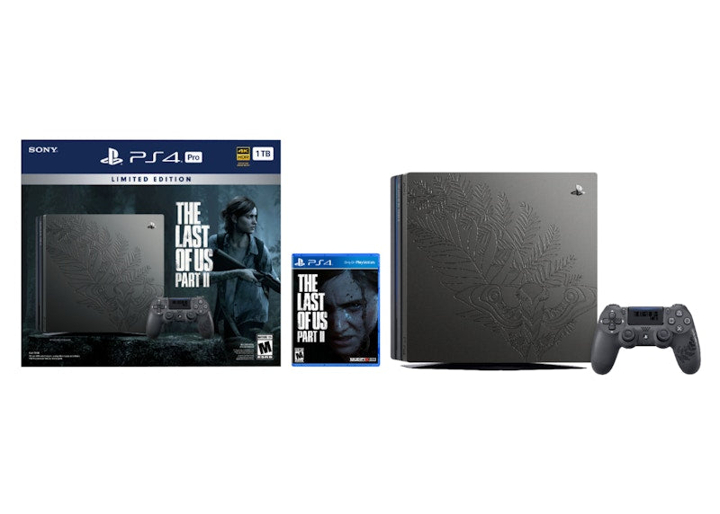 Sony PS4 Playstation 4 Pro 1TB The Last of Us Part 2 Limited Edition Console Bundle 3004136