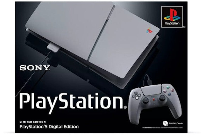 Sony PlayStation 5 PS5 Digital Edition 30th Anniversary Limited Edition Bundle (JPN Plug)