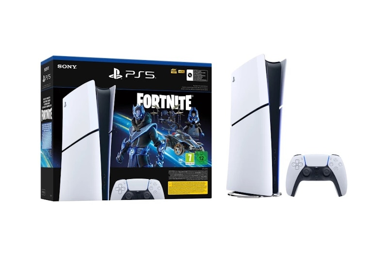 Sony PlayStation 5 PS5 Slim Digital Fortnite Cobalt Star Console (UK Plug)