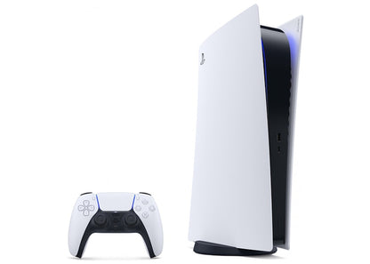 Sony PlayStation 5 PS5 Digital Edition Console (EU Plug) CFI-1016B / CFI-1116B / 9710196 / CFI -1216B White