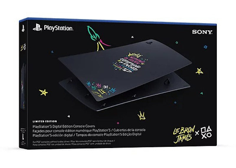 Sony PlayStation PS5 Digital Edition Cover LeBron James Edition