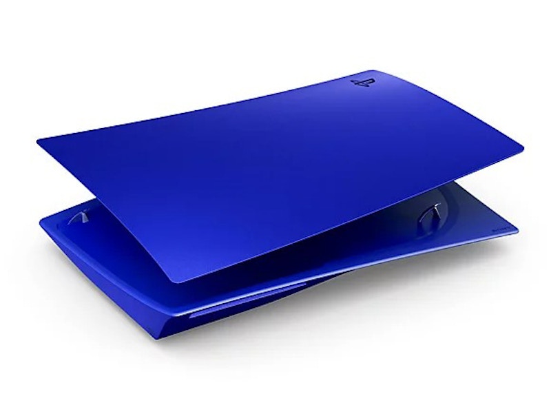 Sony PlayStation PS5 Disc Edition Cover Cobalt Blue