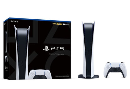 Sony PlayStation 5 PS5 Digital Edition Console (JPN Plug) CFI-1000B01/CFI-1100B01 White