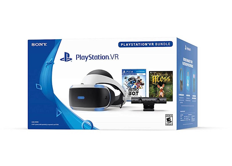 Sony PlayStation Astro Bot Rescue Mission & Moss VR Headset Bundle 3003256-CR