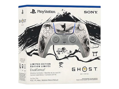 Sony Playstation PS5 DualSense Ghost of Yotei Black Limited Edition