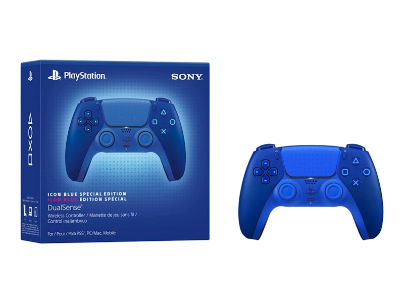 Sony Playstation PS5 DualSense Wireless Controller Icon Blue