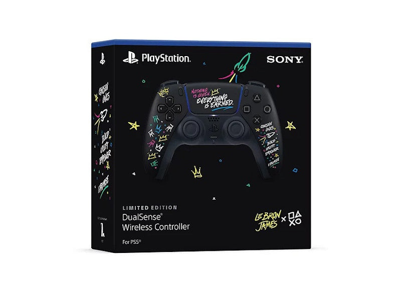 Sony Playstation PS5 DualSense Wireless Controller LeBron James Edition