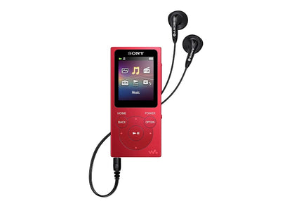 Sony Walkman MP3 Digital Music Player 8GB NWE394/R Red