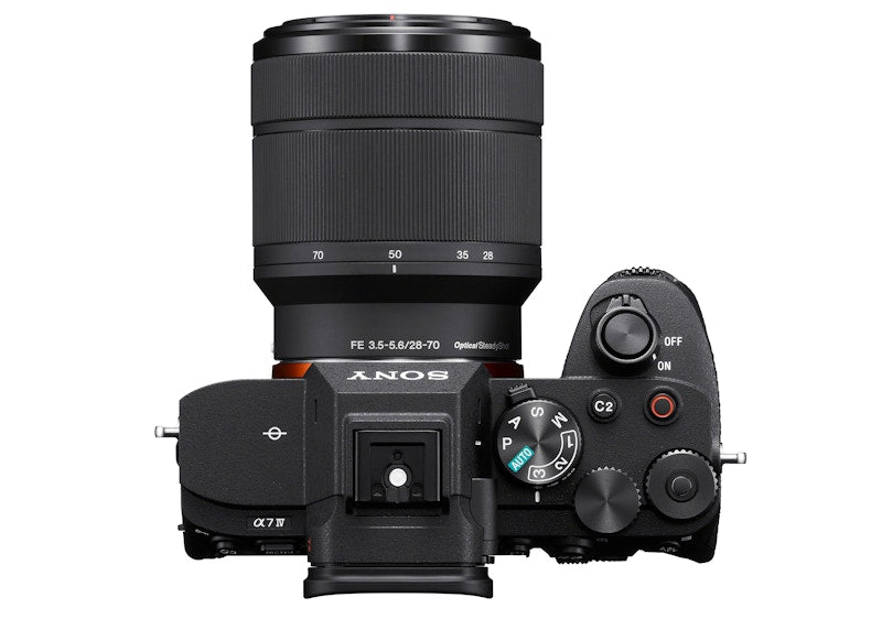 Sony Alpha 7 IV Full-frame Mirrorless Interchangeable Lens Camera with SEL2870 Lens ILCE7M4K/B Black