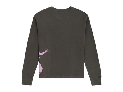 Sp5der 5EX Girl Thermal L/S Tee Dark Grey