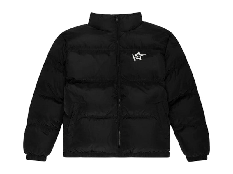 Sp5der 5Star Puffer Jacket Black