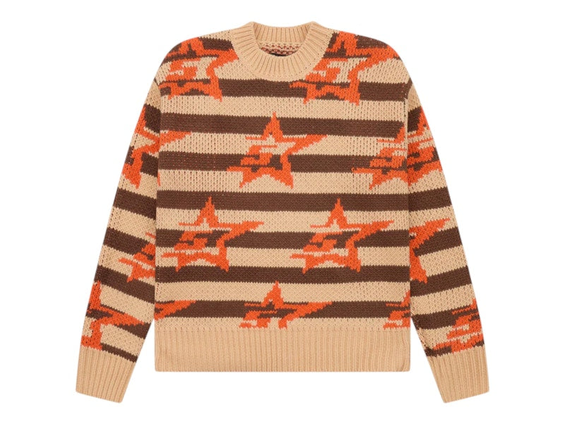 Sp5der 5Star Sweater Brown