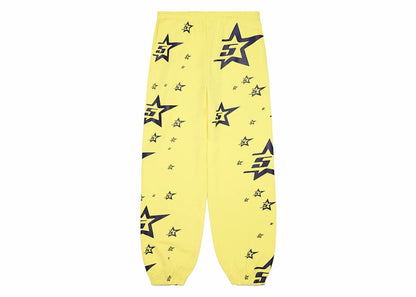 Sp5der 5Star Sweatpants Yellow