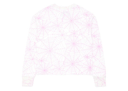 Sp5der AOP Thermal L/S T-shirt Pink